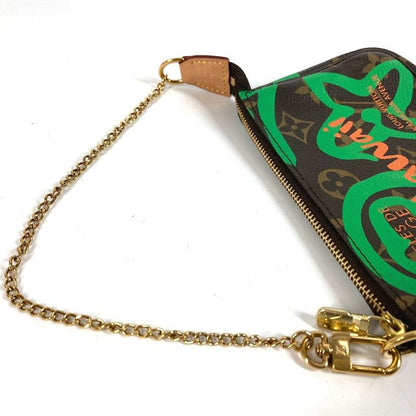 Louis Vuitton Pouch Mini Pochette Monogram Canvas Brown