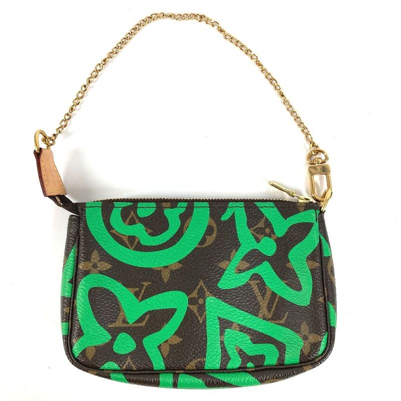 Louis Vuitton Pouch Mini Pochette Monogram Canvas Brown
