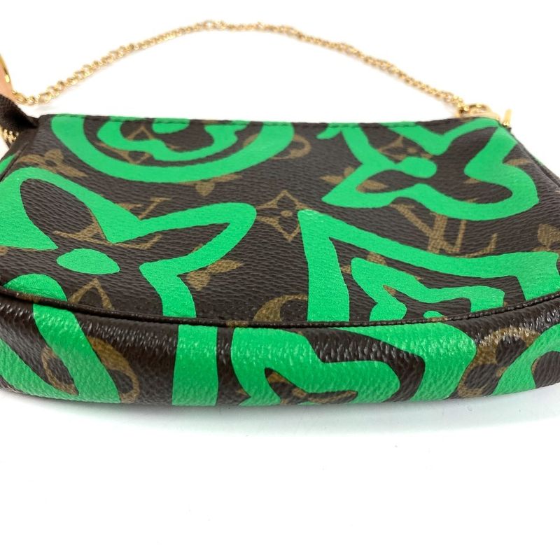 Louis Vuitton Pouch Mini Pochette Monogram Canvas Brown