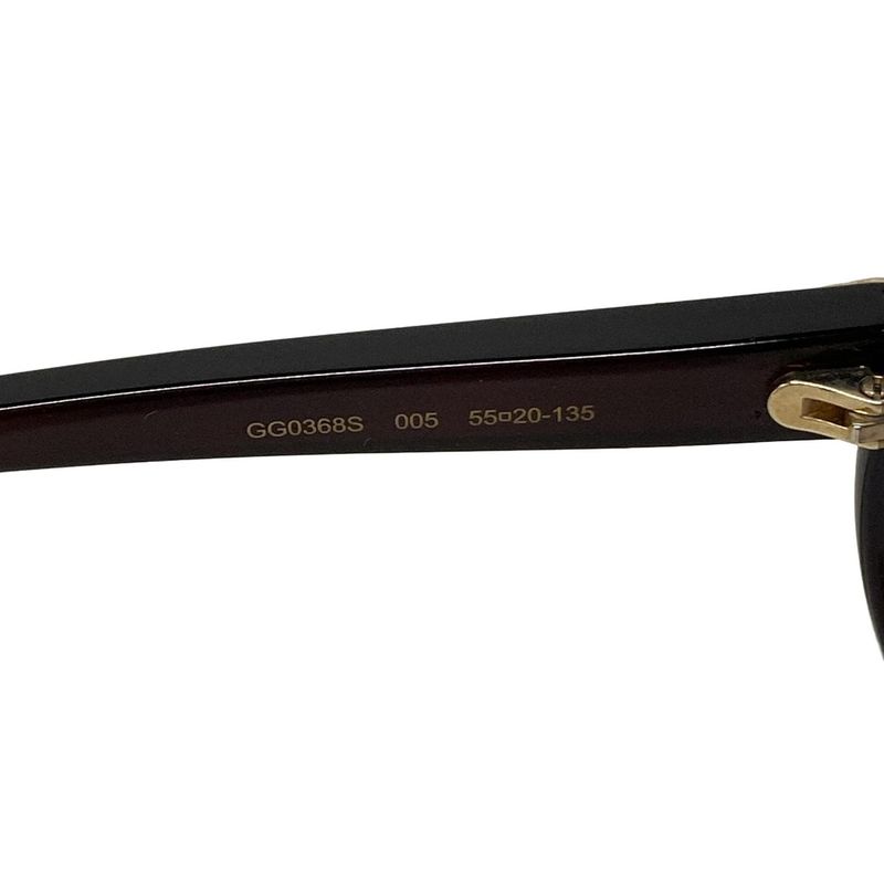 Gucci Sunglasses Black Pink Red Interlocking Bee Eyewear
