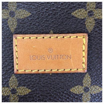 Louis Vuitton Monogram Saumur 35 Brown Gold Leather Shoulder Bag