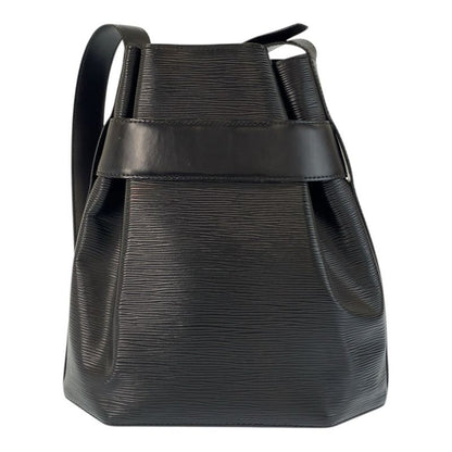 Louis Vuitton Epi Sac Depot PM Black Leather Shoulder Bag