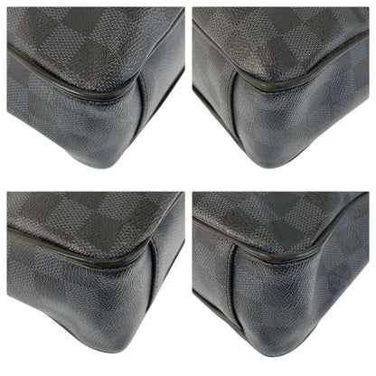 Louis Vuitton Damier Ecobalt Porto Document Man Business Black Briefcase Handbag