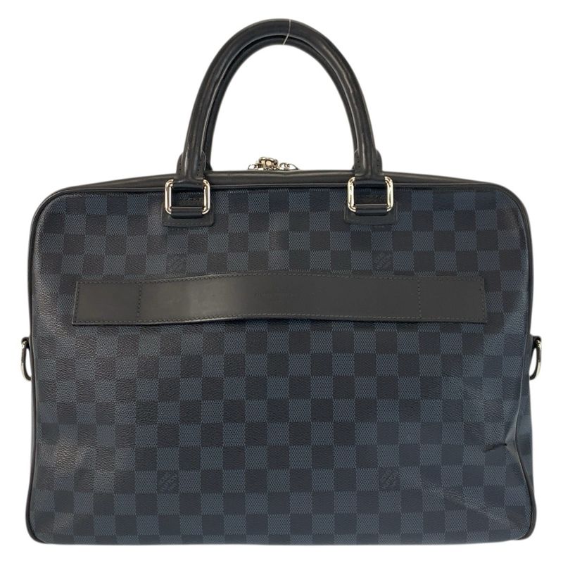 Louis Vuitton Damier Ecobalt Porto Document Man Business Black Briefcase Handbag
