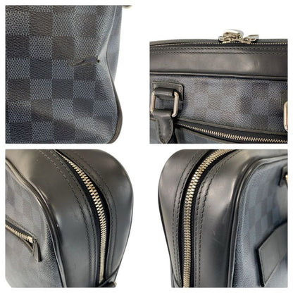 Louis Vuitton Damier Ecobalt Porto Document Man Business Black Briefcase Handbag