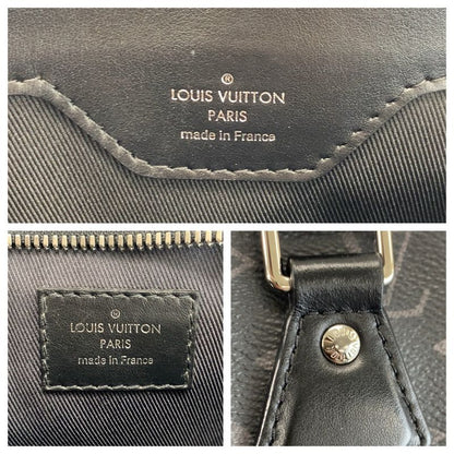 Louis Vuitton Monogram Eclipse Grand Sac Black Business Tote
