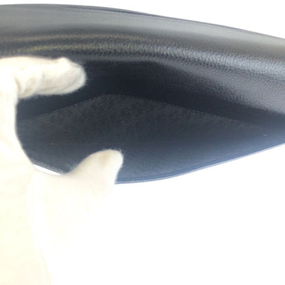 Saint Laurent Yves Vintage YSL Black Leather Clutch