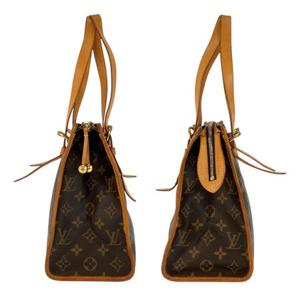 Louis Vuitton Monogram Popincourt Brown Gold Tote