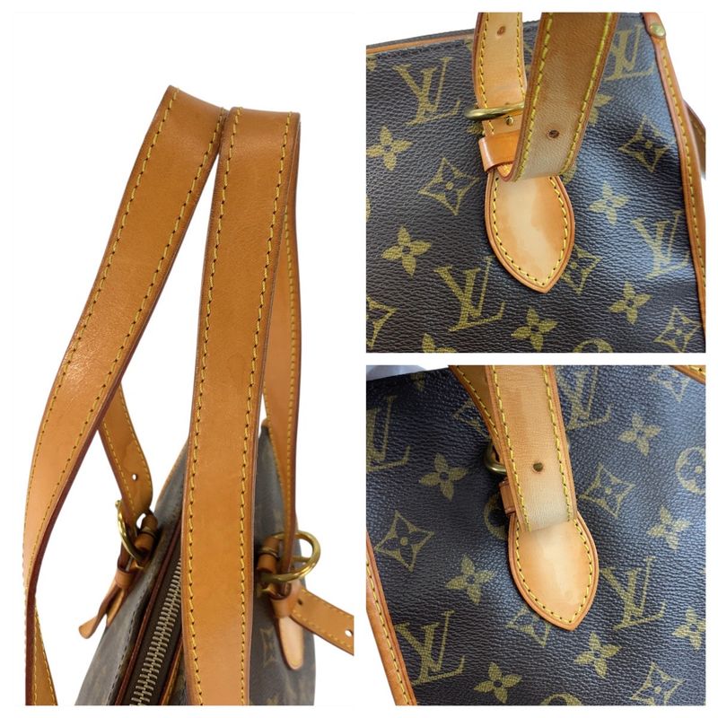 Louis Vuitton Monogram Popincourt Brown Gold Tote