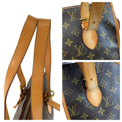 Louis Vuitton Monogram Popincourt Brown Gold Tote