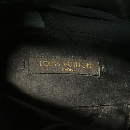 Louis Vuitton Short Boots 36.5 Black Leather