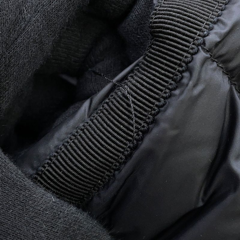 Moncler Mont Cles Down Coat Hermifur Nylon 0 Black