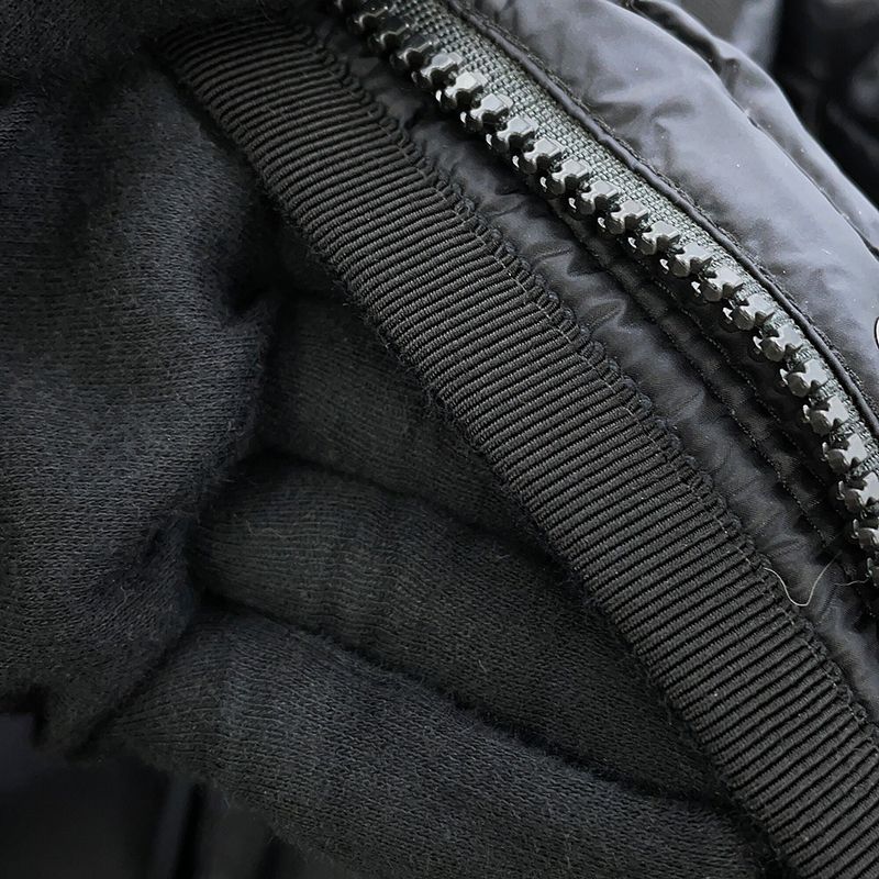 Moncler Mont Cles Down Coat Hermifur Nylon 0 Black