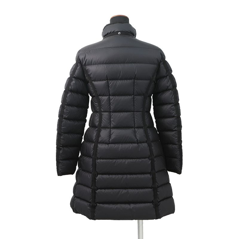 Moncler Mont Cles Down Coat Hermifur Nylon 0 Black
