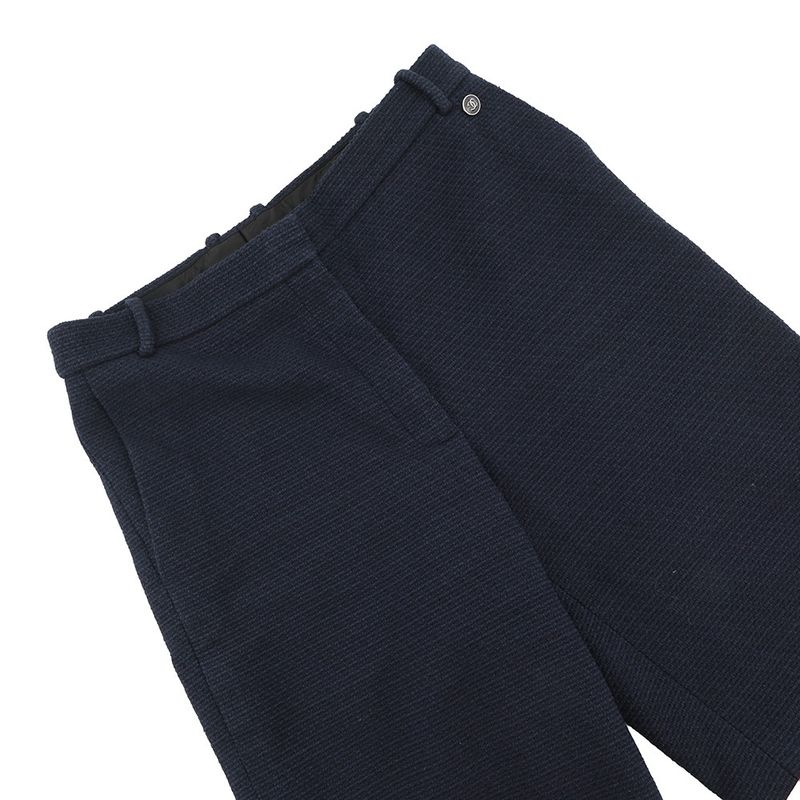 Chanel Pants CC Logo Tweed Shorts 36