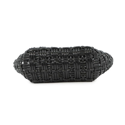 Balenciaga Bistro Xxs Patent 2-Way Shoulder Bag Black