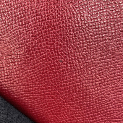 Hermes Wallet Kelly Long Rouge Grena Gold Epsom
