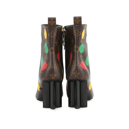 Louis Vuitton Boots LV Yk Silhouette Line Ankle 36 Short