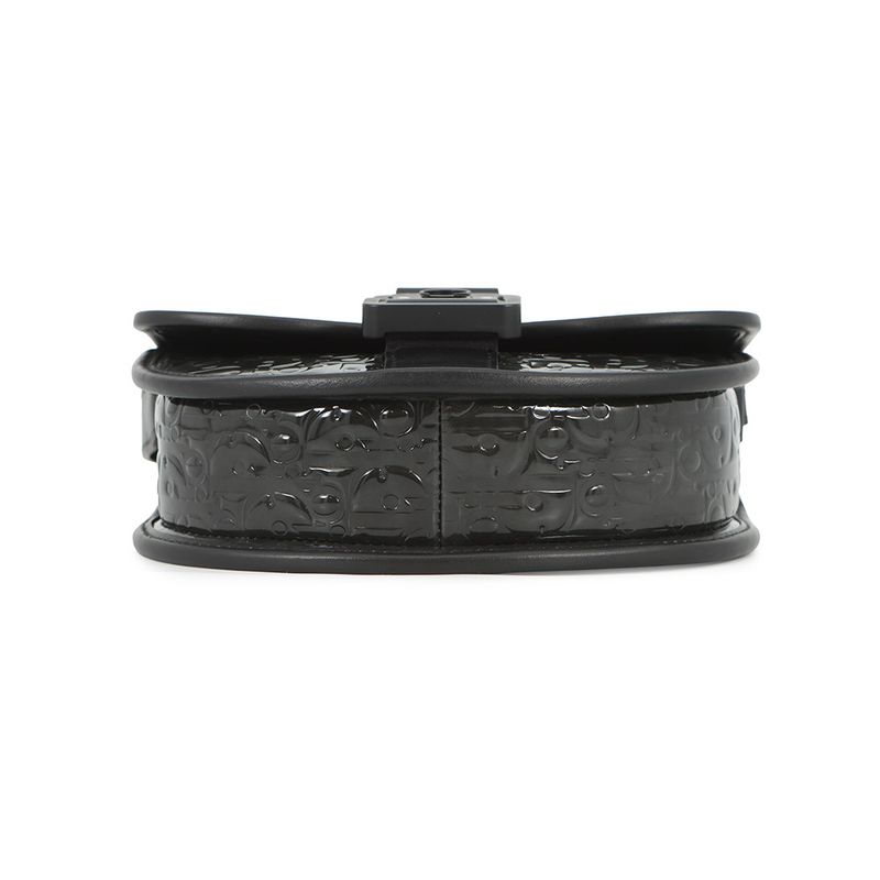 Dior Shoulder Bag Gallop Mini Patent Black