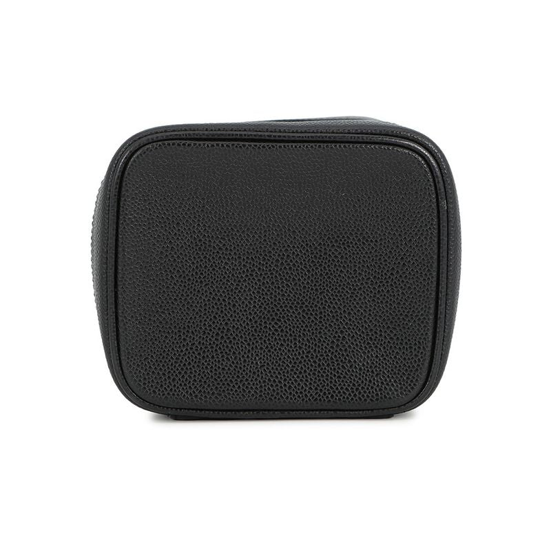 Chanel Vanity CC Logo Caviar Leather Vertical Pouch