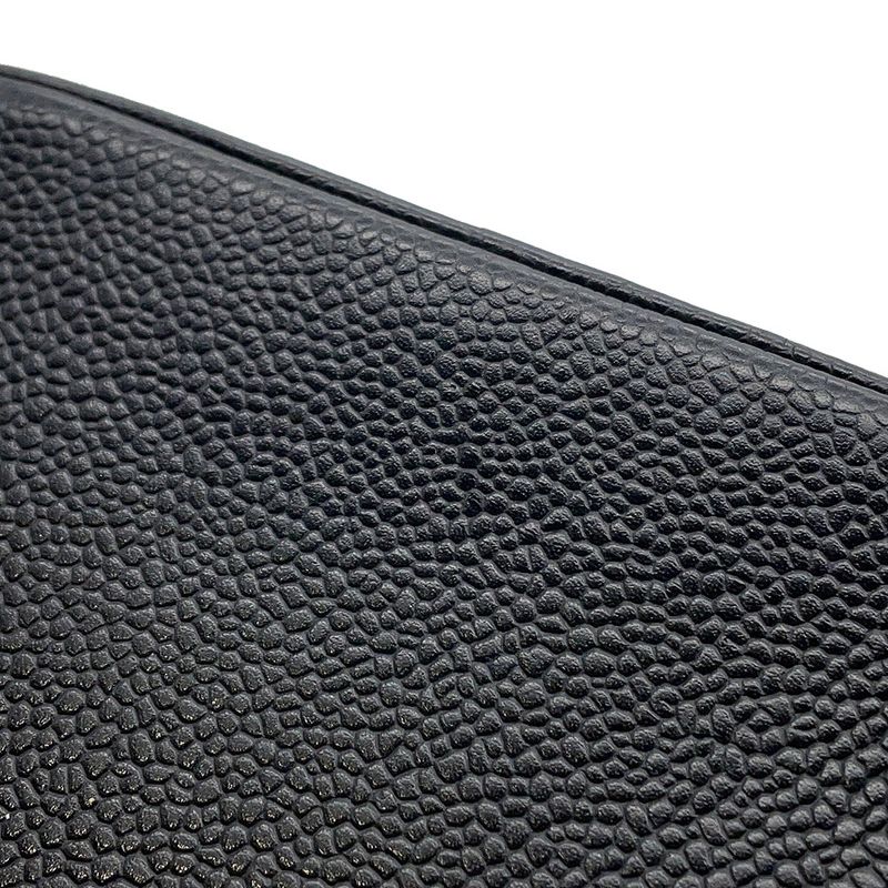 Chanel Vanity CC Logo Caviar Leather Vertical Pouch
