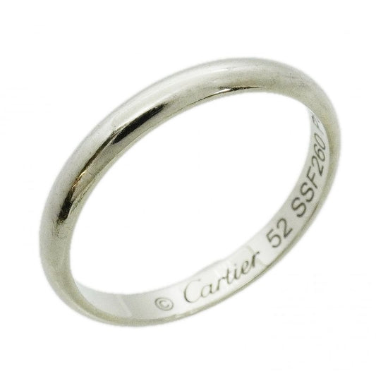 Cartier Ring Classic Wedding Platinum 52