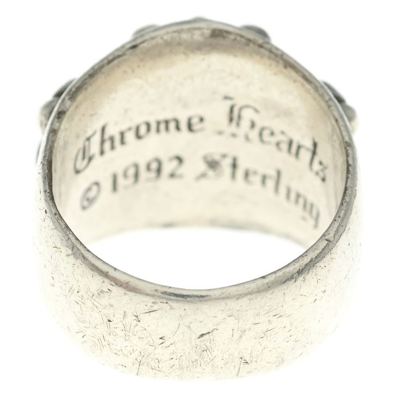 Chrome Hearts Keeper Ring Silver