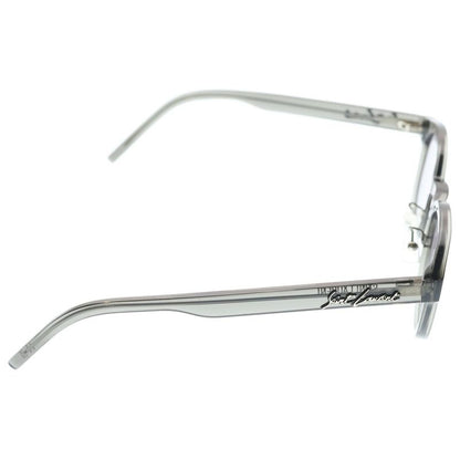 Saint Laurent Paris Temple Logo Wellington Sunglasses Eyewear Black