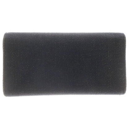 Chanel Deauville Bifold Wallet Navy Cotton Handbag