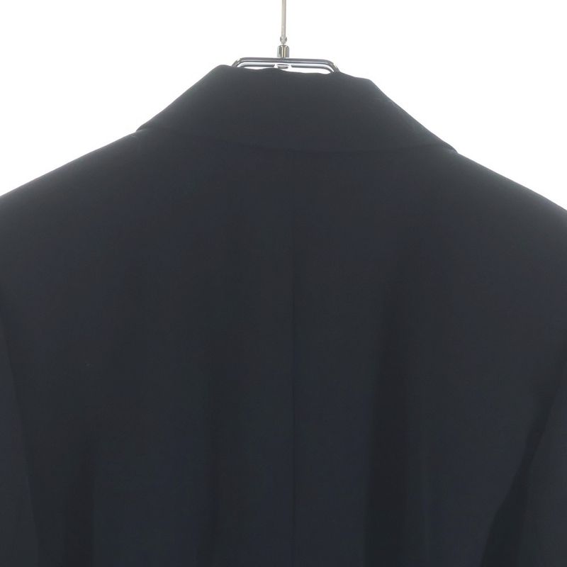 Louis Vuitton Double Presto Chesterfield Coat Black