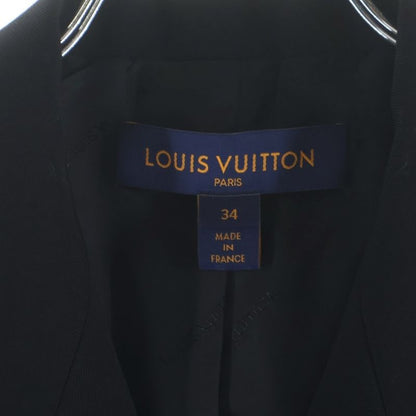 Louis Vuitton Double Presto Chesterfield Coat Black