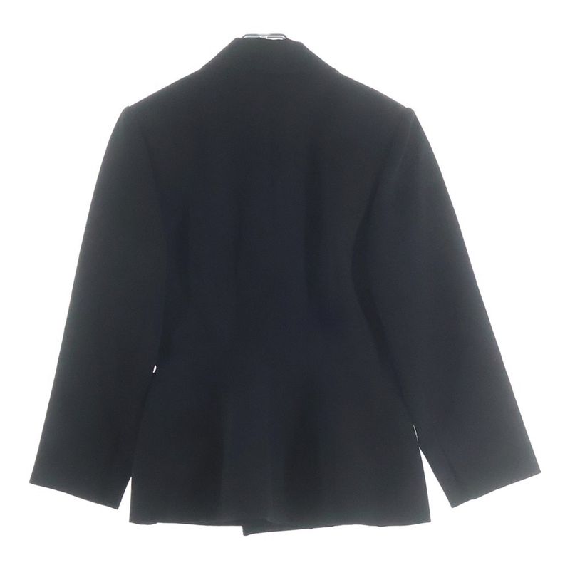 Louis Vuitton Double Presto Chesterfield Coat Black