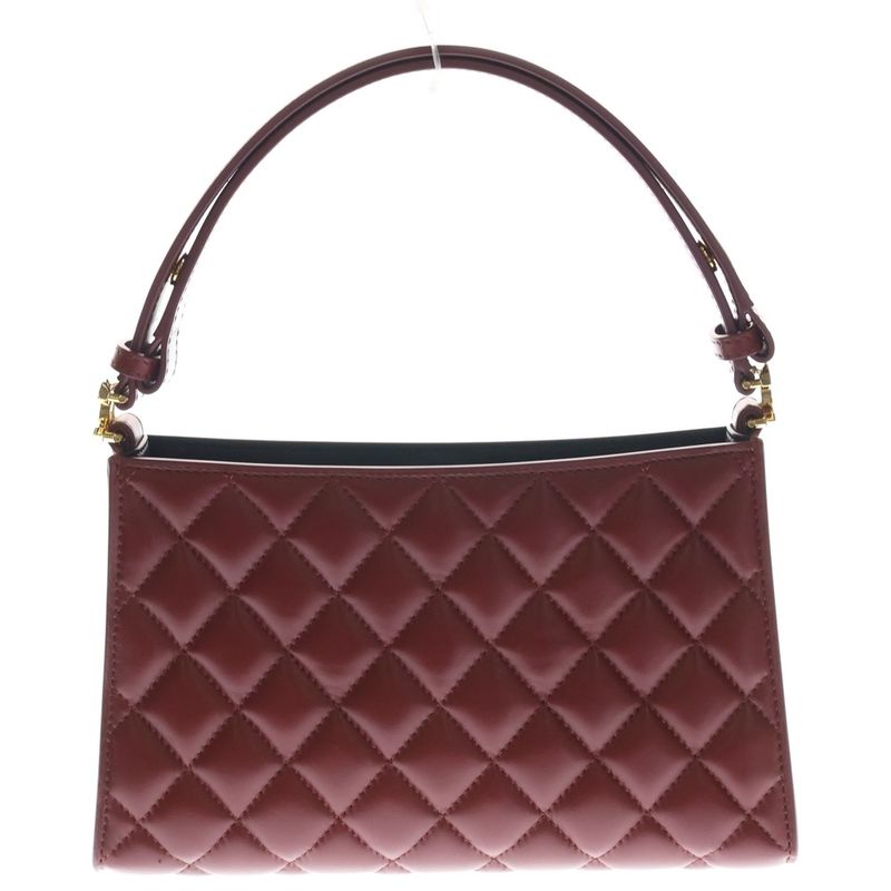 Chanel Quilted CC Logo Lambskin Leather Shoulder Bag Gold Plate