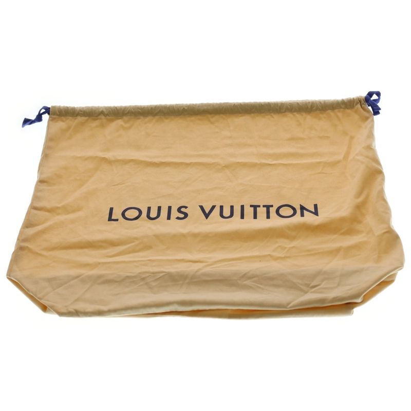 Louis Vuitton Mahina Why Knot MM Leather Noir Black Handbag
