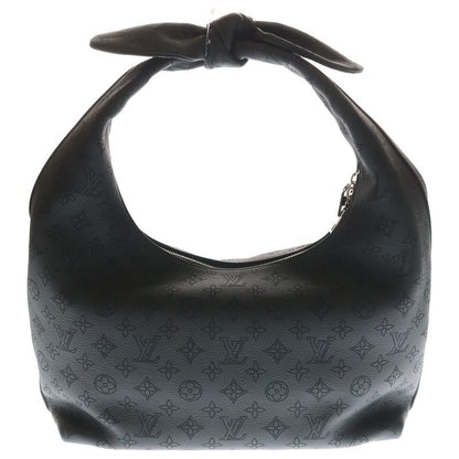 Louis Vuitton Mahina Why Knot MM Leather Noir Black Handbag