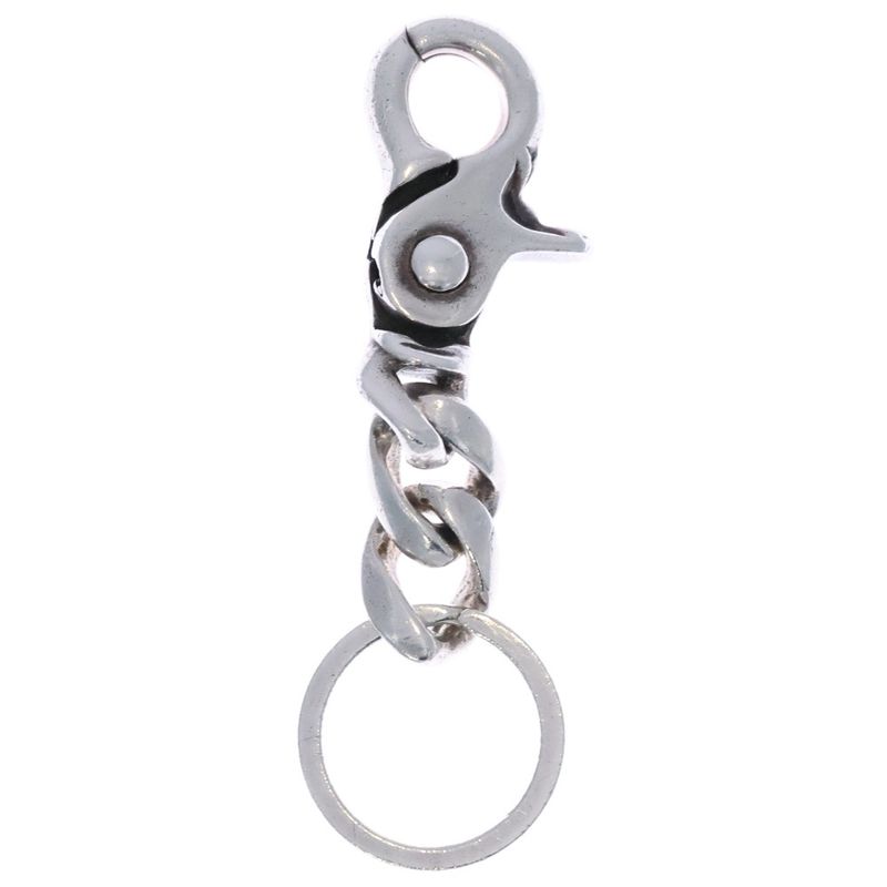 Chrome Hearts Clp Chn Classic-s Short Classic Link Key Chain Silver Necklace
