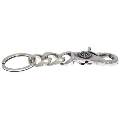 Chrome Hearts Clp Chn Classic-s Short Classic Link Key Chain Silver Necklace