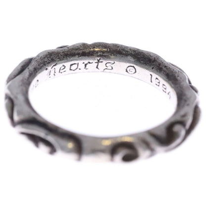 Chrome Hearts Scrl Band Scroll Silver Ring