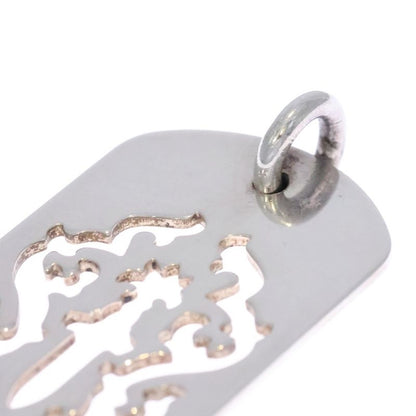 Chrome Hearts D Tag Lrg Dagger Cutout Dog Tag Large Necklace Top