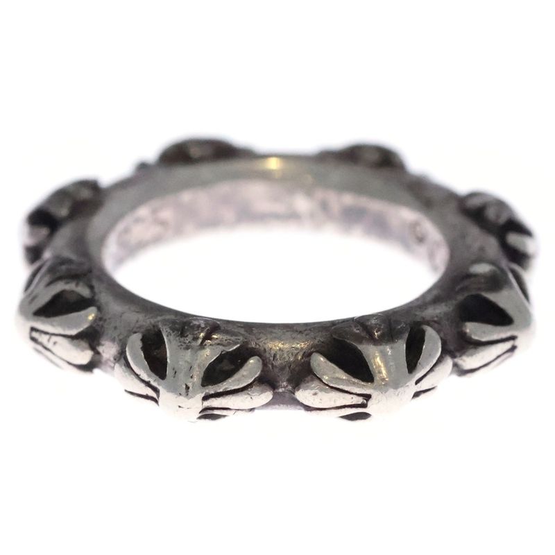 Chrome Hearts Cross Band Silver Ring