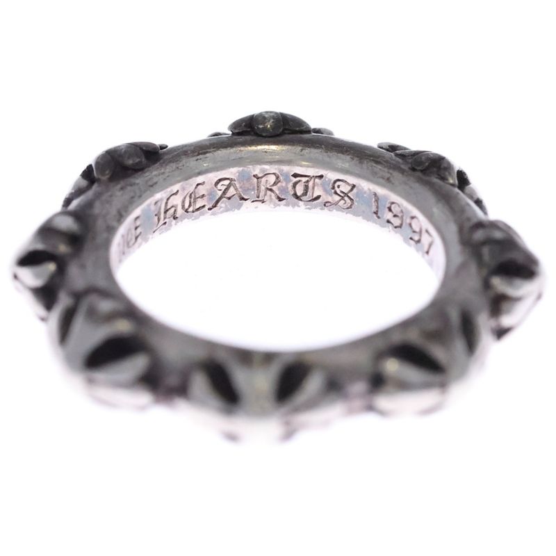 Chrome Hearts Cross Band Silver Ring