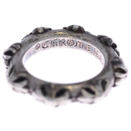 Chrome Hearts Cross Band Silver Ring