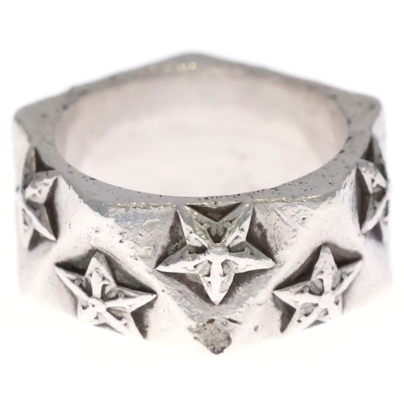 Chrome Hearts Pentagon Star Silver Ring