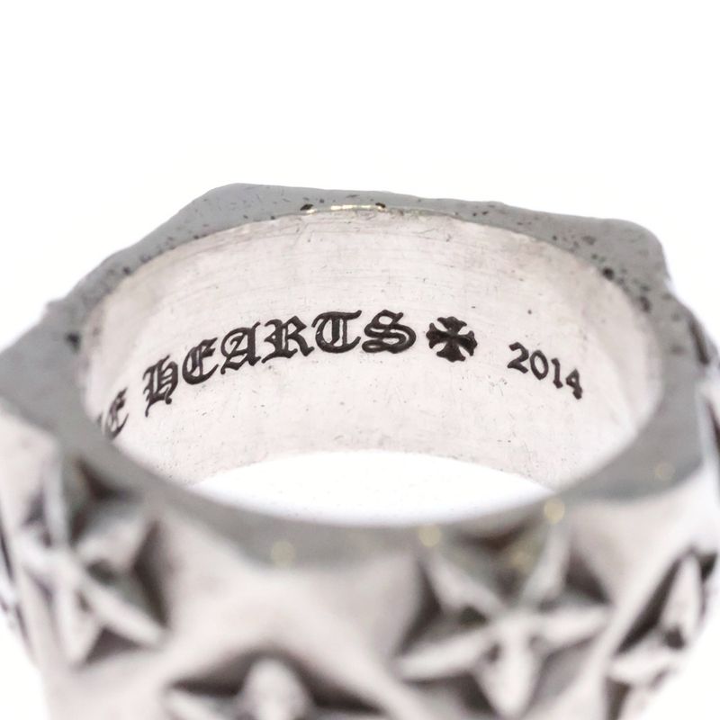 Chrome Hearts Pentagon Star Silver Ring