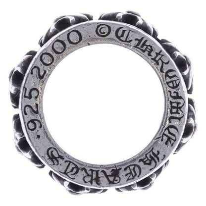 Chrome Hearts Ring Spinner CH Silver