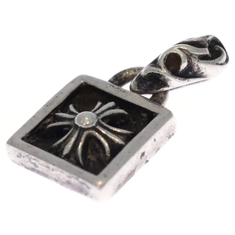 Chrome Hearts Framed CH Plus Charm Pendant Top Silver
