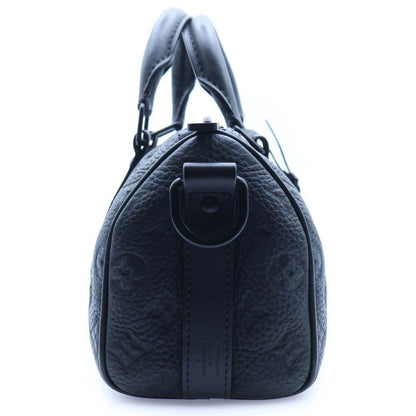 Louis Vuitton Keepall Bandouliere 25 Monogram Taurillon Noir Black Leather