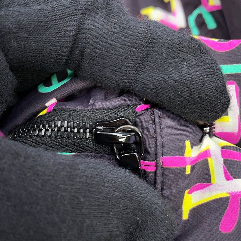 Chanel Jacket Zip Nylon 36