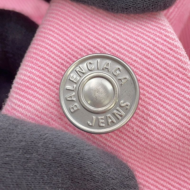 Balenciaga Jacket Logo Denim 37