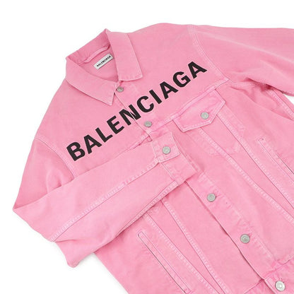 Balenciaga Jacket Logo Denim 37